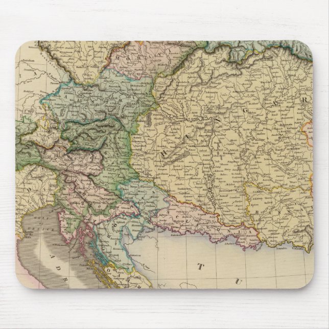 Austrian dominions mouse pad (Front)