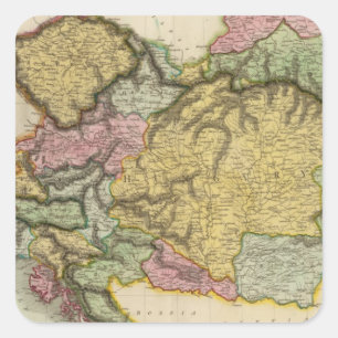 Austrian Dominions Square Sticker