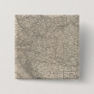 Austrian Empire 2 Inch Square Button