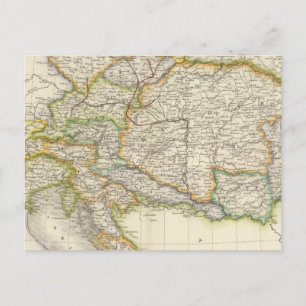 Austrian Empire 2 Postcard