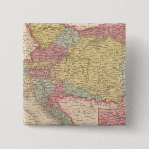 Austrian Empire 3 2 Inch Square Button