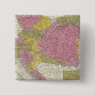Austrian Empire 4 2 Inch Square Button