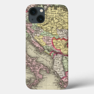 Austrian Empire, Italy, Turkey in Europe, Greece iPhone 13 Case