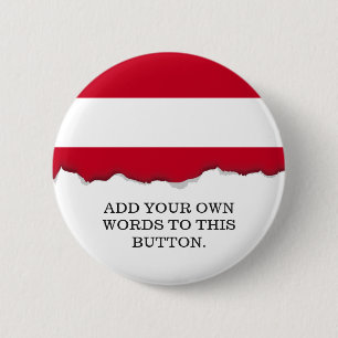 Austrian Flag 2 Inch Round Button