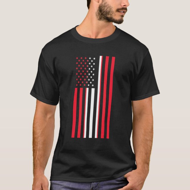 Austrian Flag Austria Austrian 1 T-Shirt (Front)
