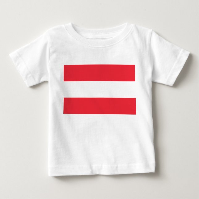Austrian Flag (Austria) Baby T-Shirt (Front)