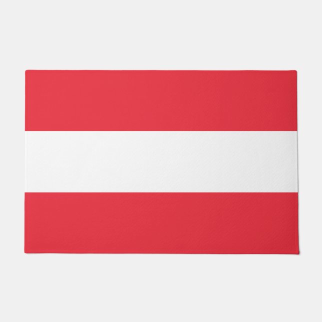 Austrian Flag (Austria) Doormat (Front)
