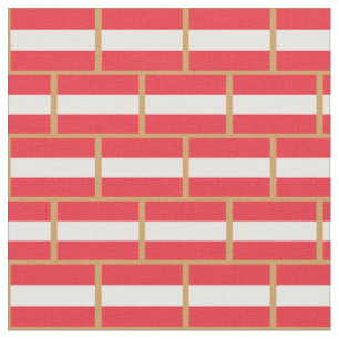 Austrian Flag & Austria fashion Fabric /sports