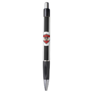 Austrian flag-coat arms pen