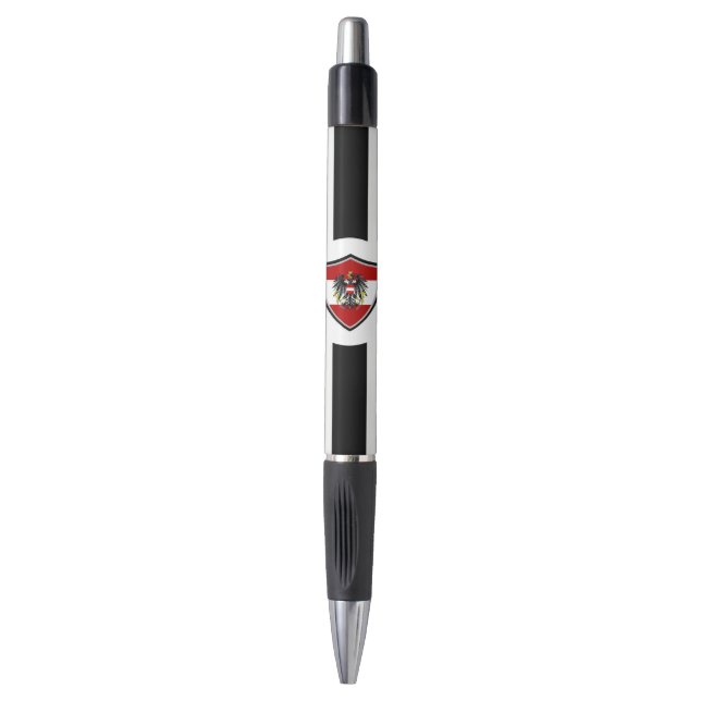 Austrian flag-coat arms pen (Front Vertical)