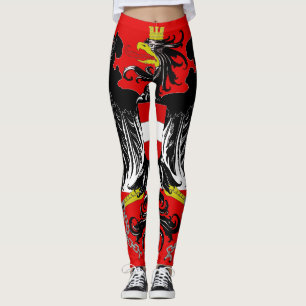 Austrian flag leggings