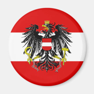 Austrian flag magnet