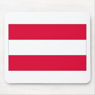 Austrian Flag Mouse Pad