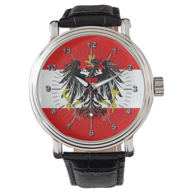 Austrian flag watch (Front)
