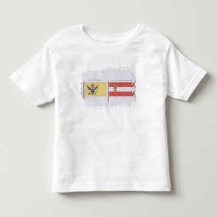 Austrian Flags, from a French book of Flags, c.181 Toddler T-shirt