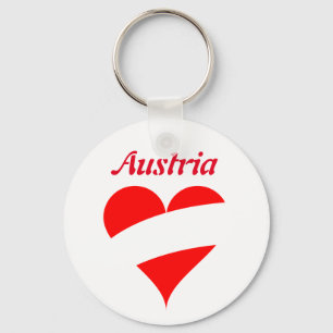 Austrian heart keychain