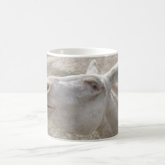 Austrian-Hungarian White Donkey Coffee Mug (Center)
