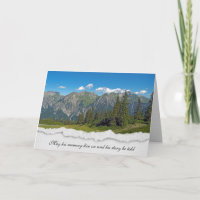 Austrian mountain peaks sympathy