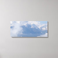 Austrian mountains canvas print