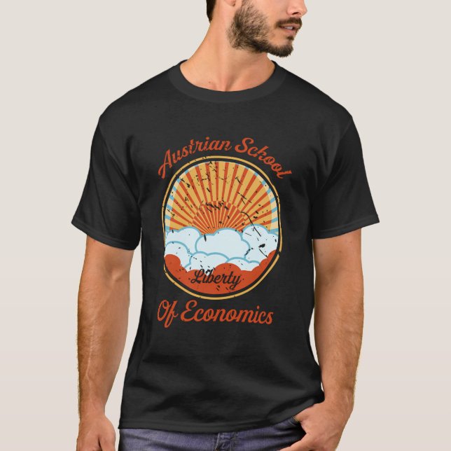 Austrian School Of Economics Capitalism T-Shirt (Front)