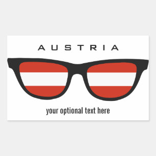 Austrian Shades custom stickers