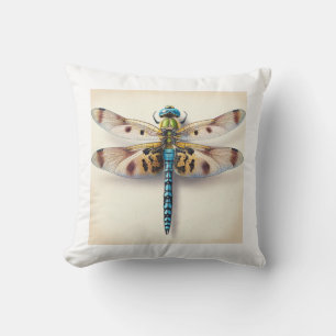 Austropetalia Dragonfly Dorsal View IREF805 - Wate Throw Pillow