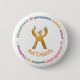 Aut' Creative 2 Inch Round Button