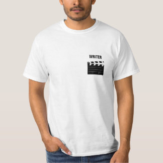 Auteur avec le T-shirt de valeur de marqueur de