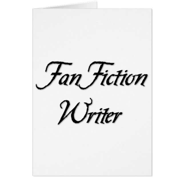 Auteur de fiction de fan (Devant)
