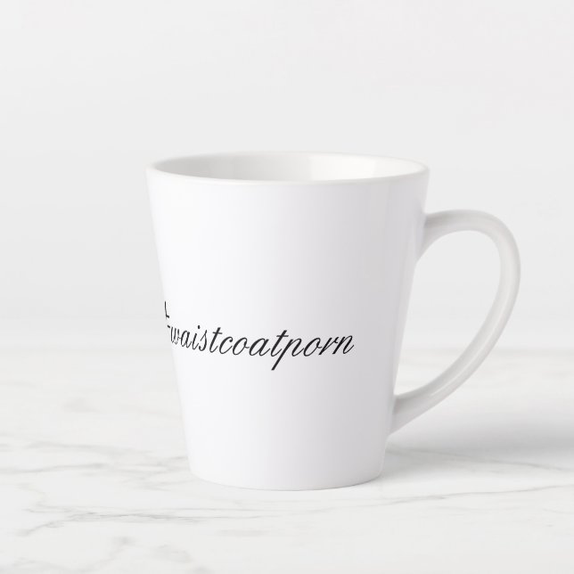 Auteur révolutionnaire #waistcoatporn mug (Droite)