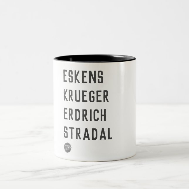 Auteurs du Minnesota 2-Tone Coffee Mug (Centre)