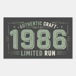 Authentic 1986: Limited Run Sage Dreamscape Sticker