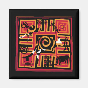 Authentic Aboriginal art Magnet