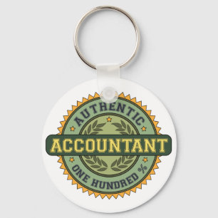 Authentic Accountant Keychain