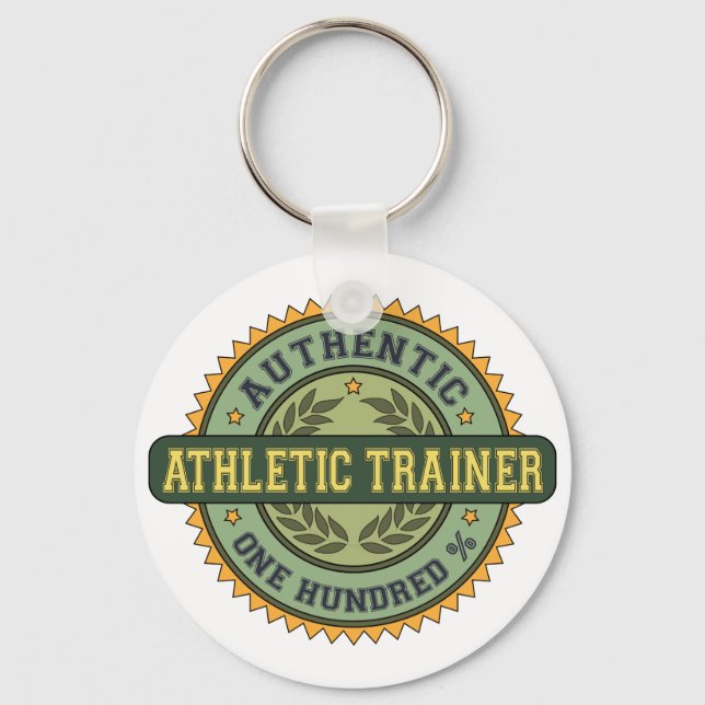 Authentic Athletic Trainer Keychain (Front)