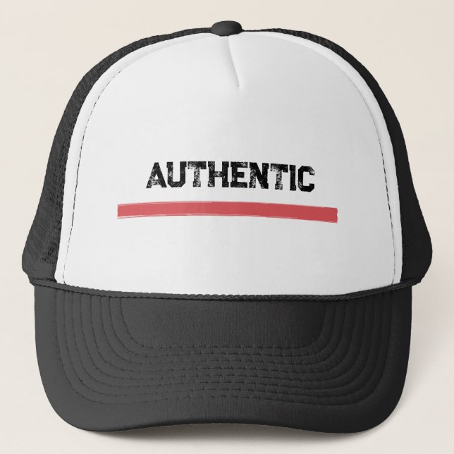 Authentic Brand Trucker Hat (Front)