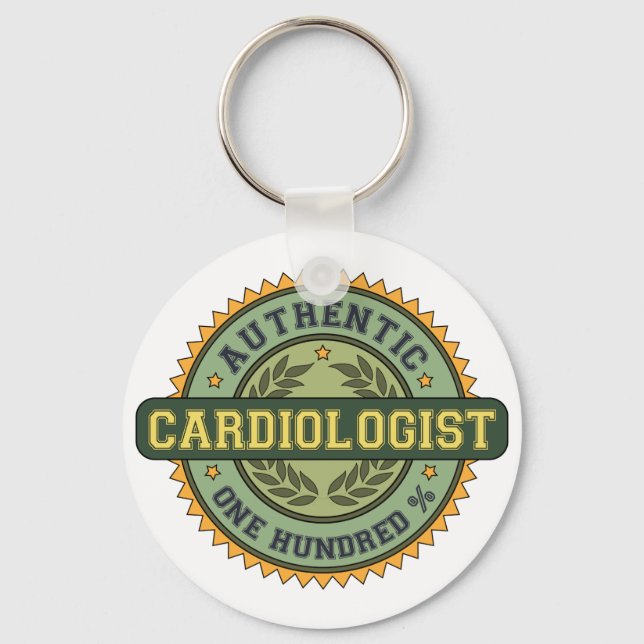 Authentic Cardiologist Keychain (Front)
