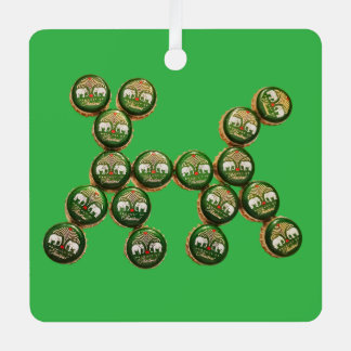 🐶 Authentic Chang Beer Cap Dog Metal Ornament