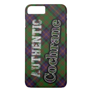 Authentic Clan Cochrane Scottish Tartan Design Case-Mate iPhone Case