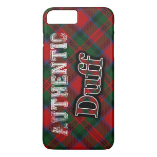 Authentic Clan Duff MacDuff Scottish Tartan Design iPhone 8 Plus/7 Plus Case
