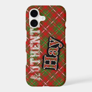 Authentic Clan Hay Scottish Tartan Design