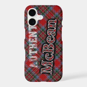 Authentic Clan McBean Scottish Tartan Design