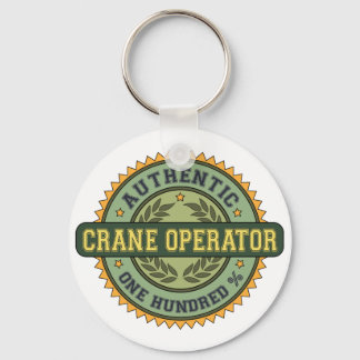 Authentic Crane Operator Keychain