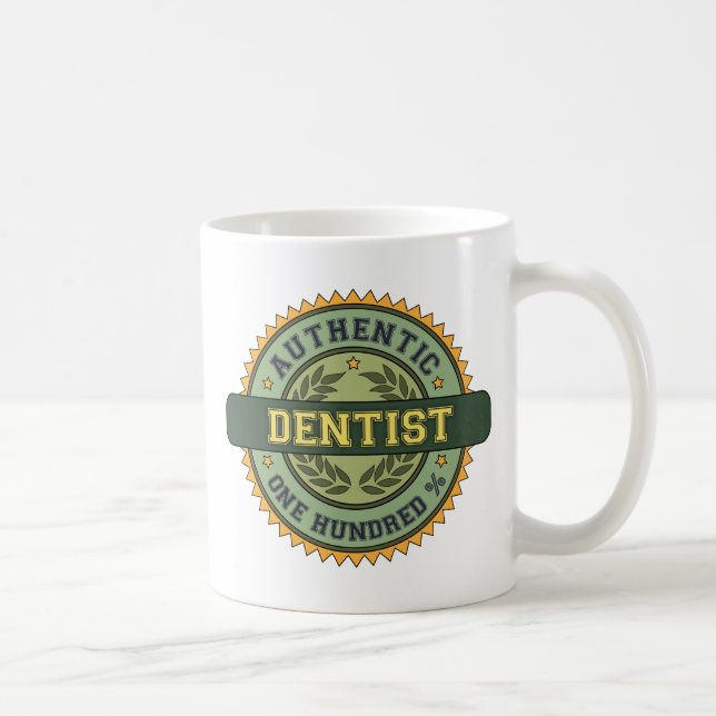 Authentic Dentist Coffee Mug (Right)