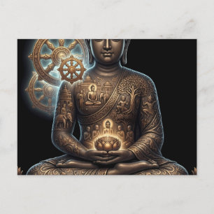 Authentic Dhamma Path: Sukiti Buddha Series Postcard