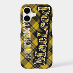 Authentic MacLeod Scottish Tartan Design Case