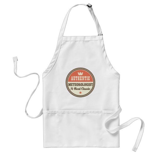 Authentic Meteorologist A Real Classic Standard Apron (Front)