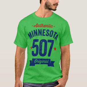 Authentic Minnesota 507 Area Code T-Shirt