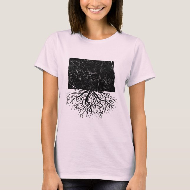Authentic North Dakota Roots Tee (Front)