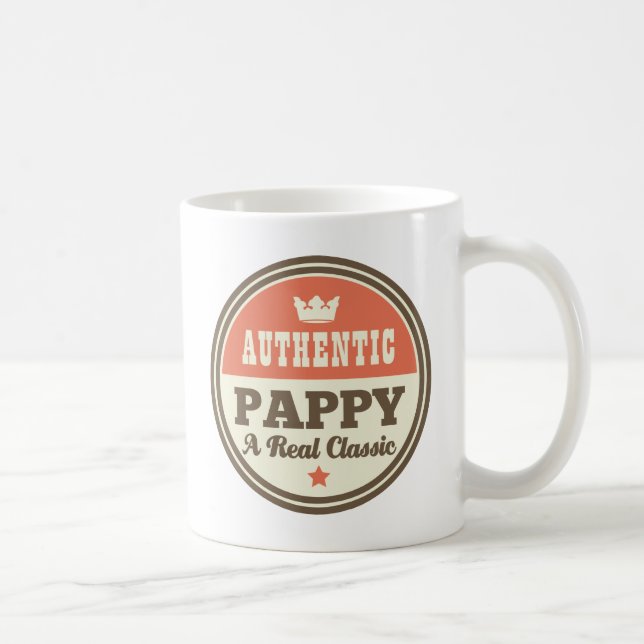 Authentic Pappy A Real Classic Coffee Mug (Right)